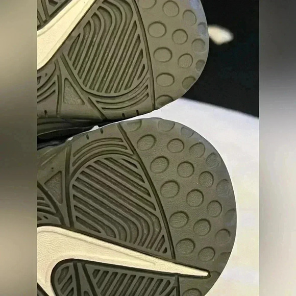 NIKE AIR MORE UPTEMPO (PS) COOL GREY-MIDNIGHT NAVY BLUE-WHITE  [DM3318-009] - Picture 12 of 14